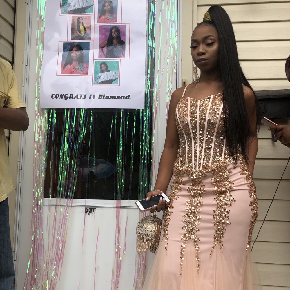 Jovani 5908 Prom Dress , comes with straps !
